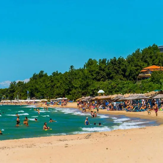 Nea Flogita, Halkidiki, Solunski zaliv