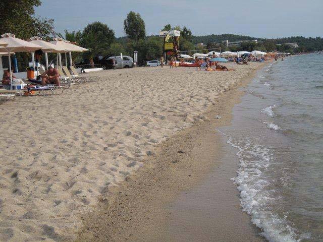 Neos Marmaras, Halkidiki, Grcka leto 2019.